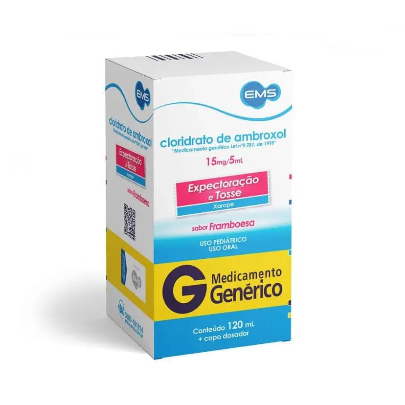 AMBROXOL 15MG/ML INF 100ML GEN