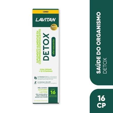 LAVITAN DETOX COMP EFEV 1 TB X 16