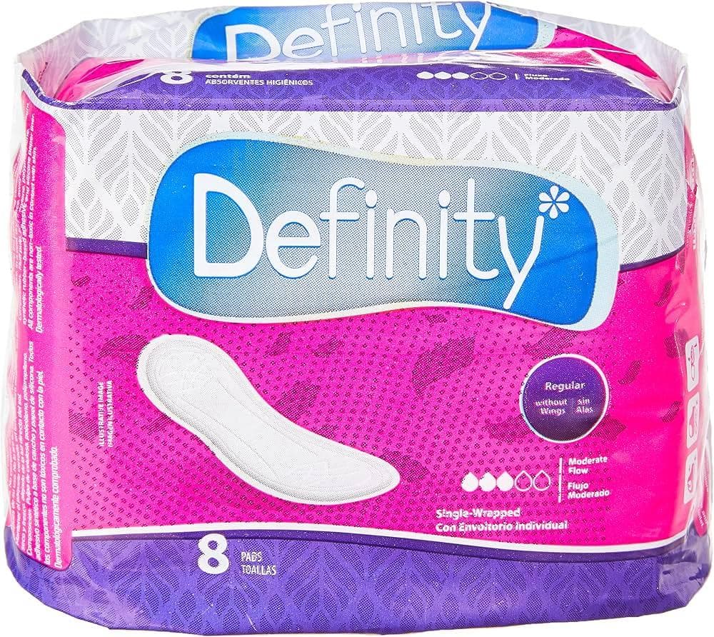 ABSORVENTE DEFINITY S/ABAS 8UND ( 1163 )